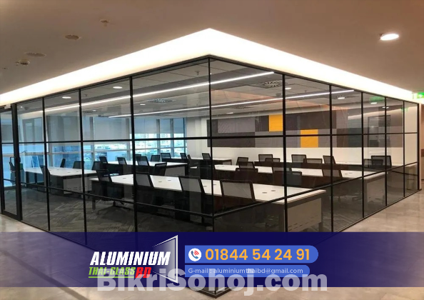 Glass Partition Decoration Price in Bangladesh.